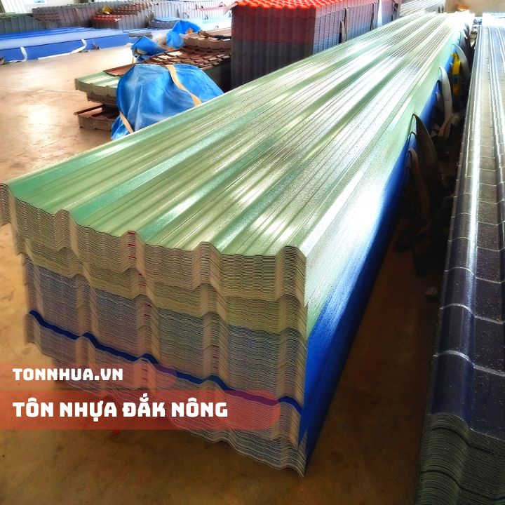 Tôn Nhựa 5 Sóng Vuông Đắk Nông