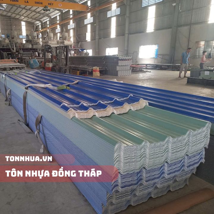 Tồn Kho Tấm Lợp Nhựa PVC Đồng Tháp