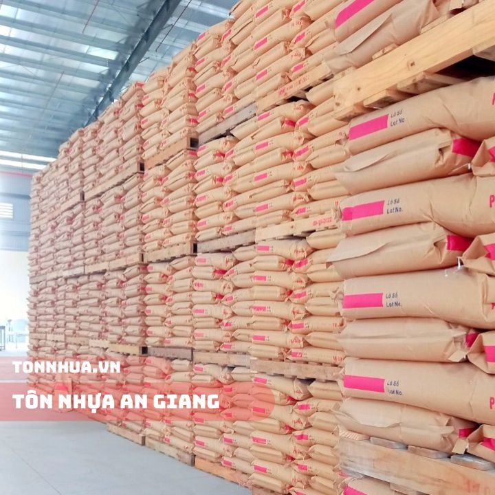 Nguyên Liệu Sản Xuất Tôn Nhựa ASA PVC An Giang
