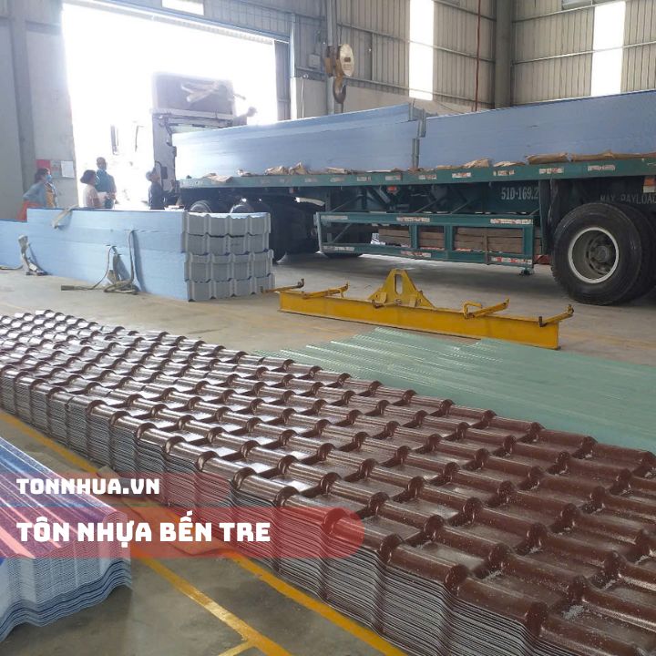 Tôn Nhựa 7 Sóng Ngói Bến Tre