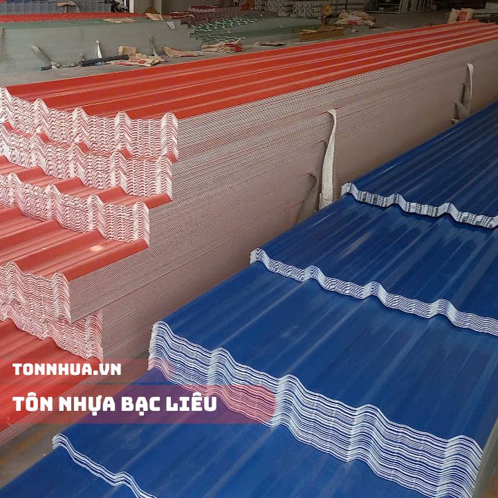 Màu Sắc Tấm Lợp Nhựa PVC ASA Bạc Liêu