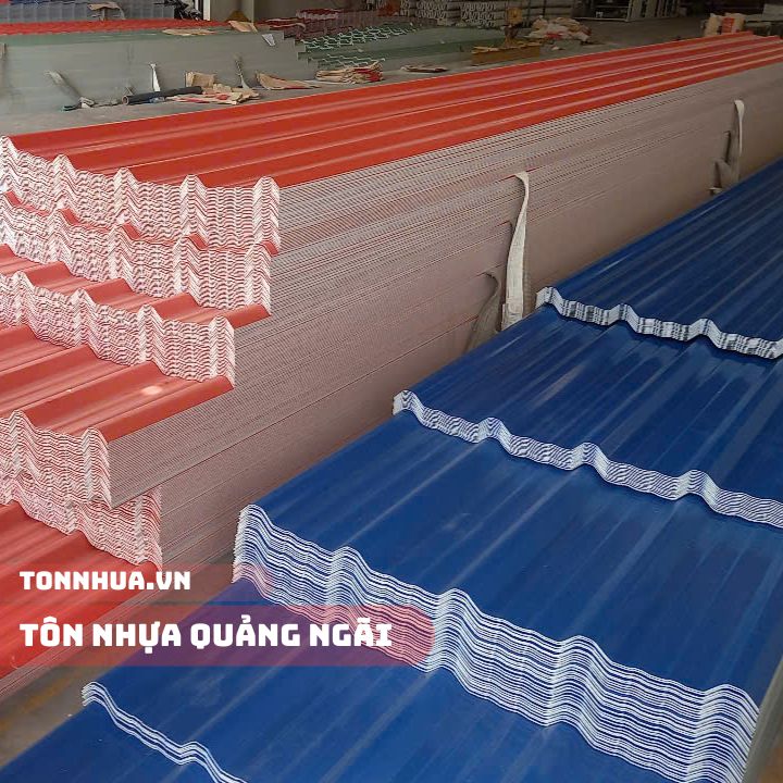 Tôn Nhựa 5 Sóng Vuông Quảng Ngãi