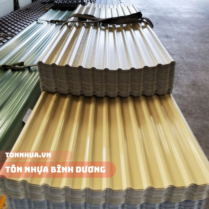 Màu Sắc Tấm Nhựa Lợp Mái PVC Bình Dương