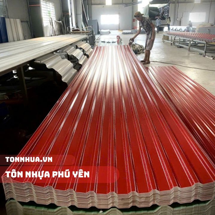 Tôn Nhựa 11 Sóng Vuông Phú Yên