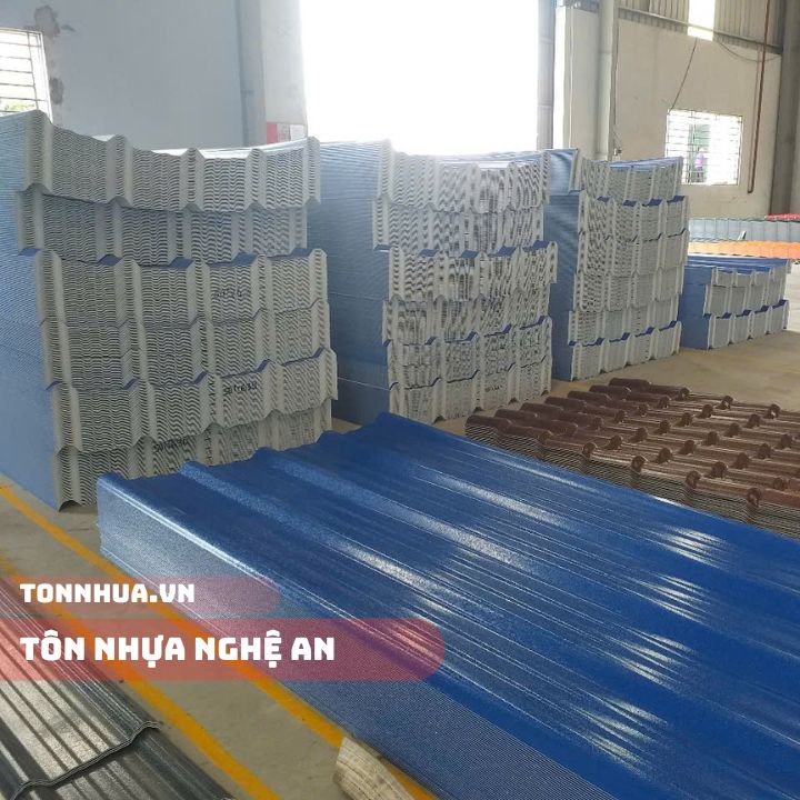 Tồn Kho Tấm Lợp Nhựa PVC ASA Nghệ An