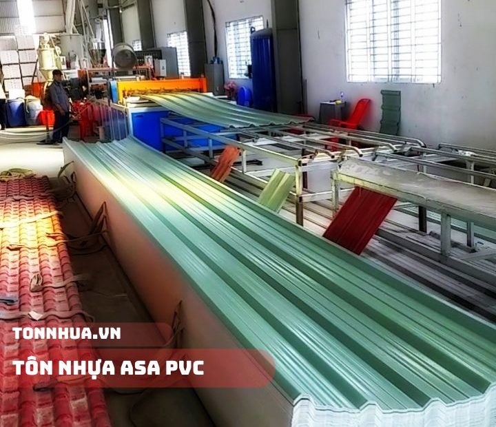 Dây Chuyền Sản Xuất Tôn PVC ASA Hợp Hưng